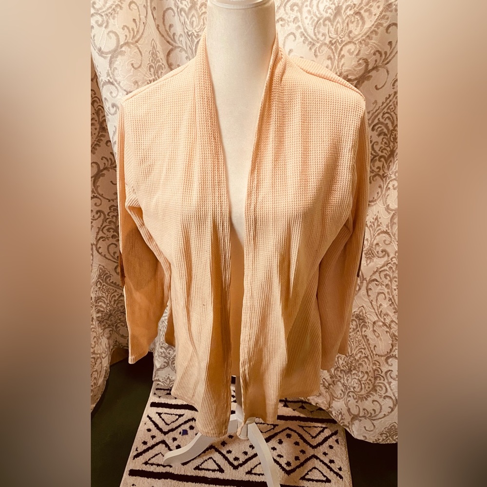 XL Leo cardigan with elbow patches